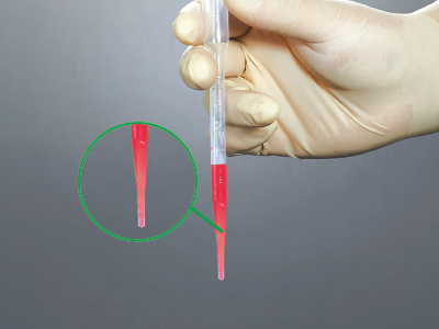 管端可热封，方便液体的携带