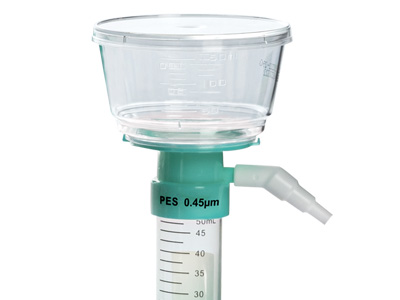 50mm直径膜，外置抽真空接口，可直接过滤至50mL离心管中，减少不必要的移液步骤