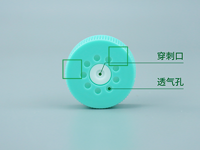 0.22μm的PTFE疏水透气滤膜盖，阻菌的同时可更好的进行气体交换